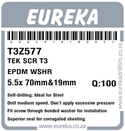 T3Z577 - Tek Screw Steel -T3Z577_Label_T